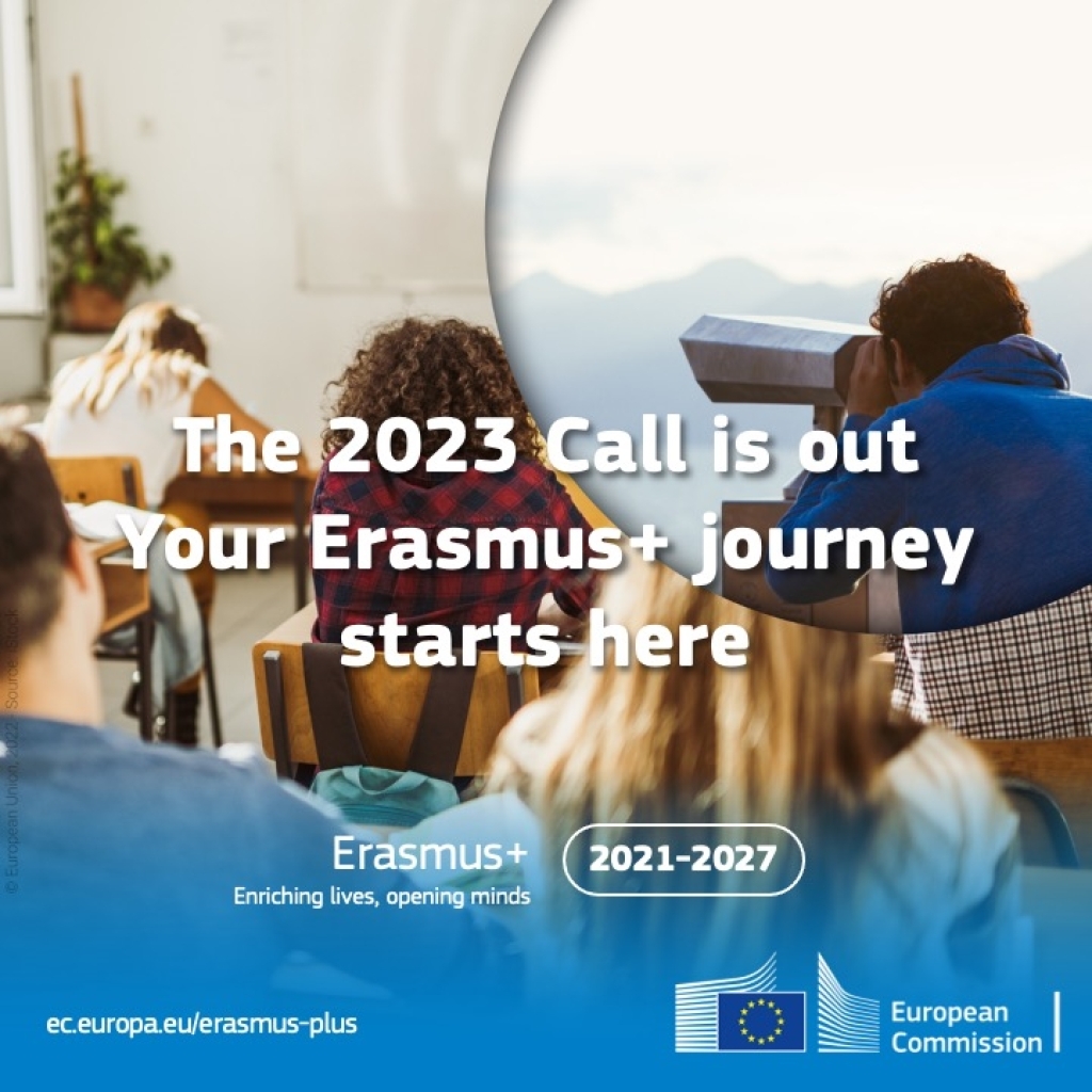 Call for proposals under Erasmus+ Programme for 2023 launched Erasmusplus