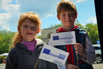 Erasmus+ a participat la Ziua Europei