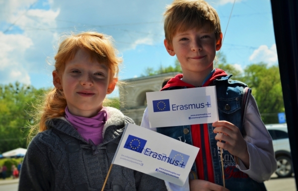 Erasmus+ a participat la Ziua Europei