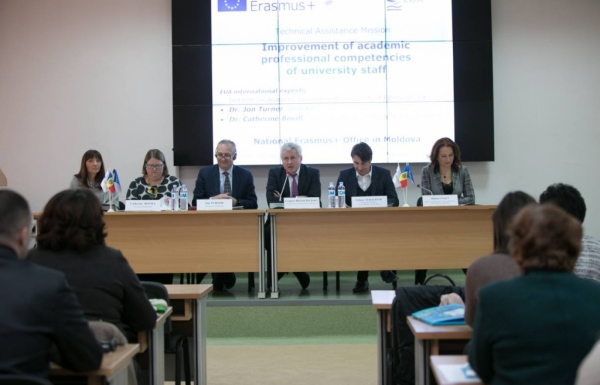Misiune de asistență tehnică privind îmbunătățirea competențelor profesionale ale staff-ului academic din Republica Moldova