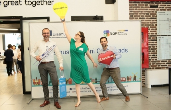 Prima ediție a Erasmus+ Alumni Crossroads, la Chișinău