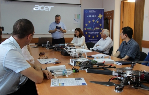 Primul laborator educațional interuniversitar în domeniul dronelor din Republica Moldova, deschis cu sprijinul Erasmus+