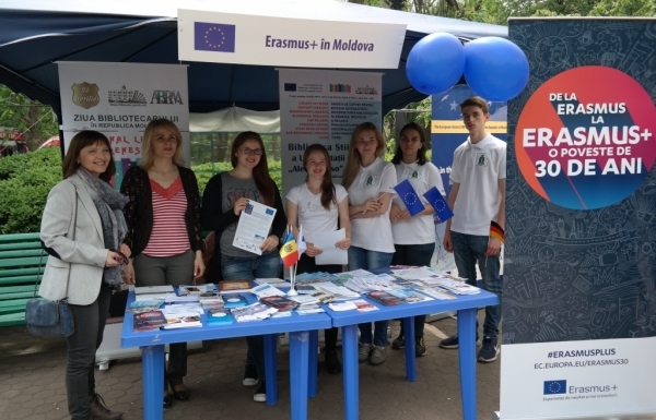 Erasmus+ Moldova a participat la o nouă ediție a Orășelului European