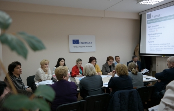 Partenerii locali în proiecte de Consolidare a Capacității, în ședință cu reprezentantul EACEA