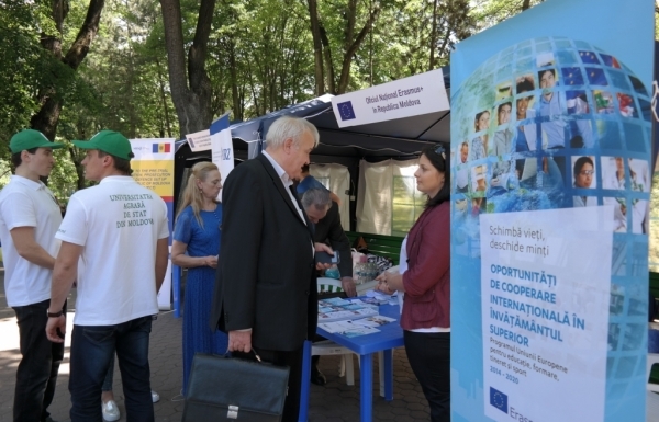 Erasmus+ Moldova a participat la Ziua Europei și în 2016